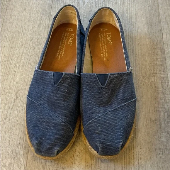 TOM’S Denim Sz 7.5 - Picture 4 of 5